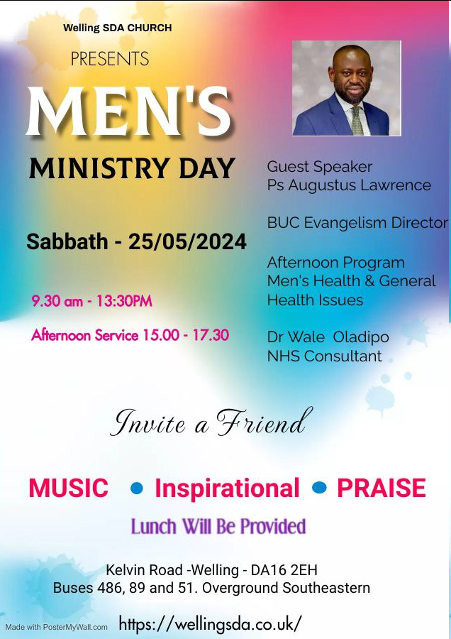 Men’s Ministry  Day