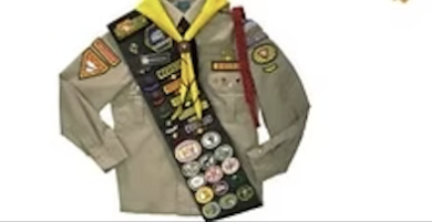 Pathfinder gala uniform assembled